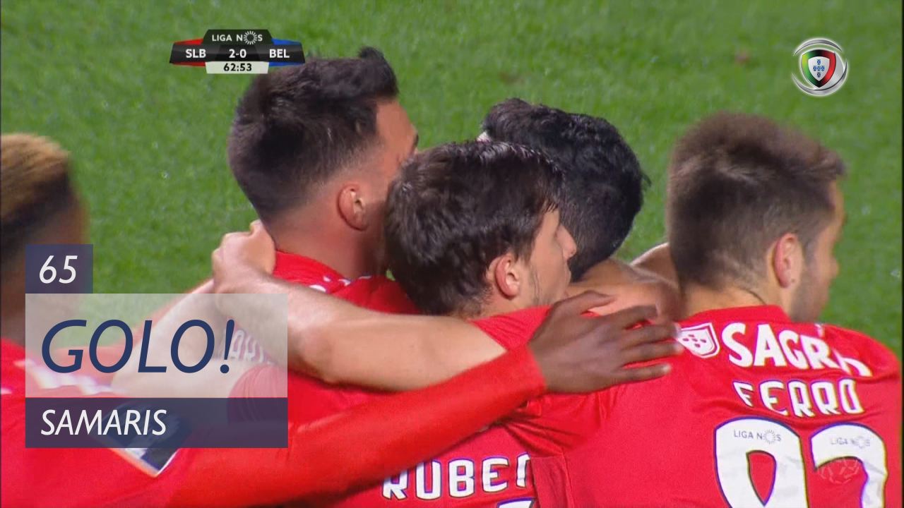 GOLO! SL Benfica, Samaris aos 65', SL Benfica 2-0 Os Belenenses