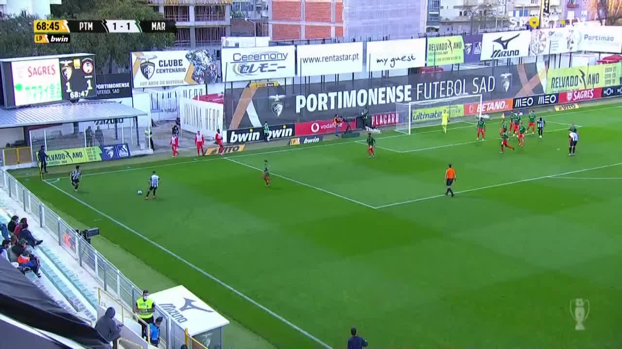 Portimonense, Jogada, Pedrão aos 69'