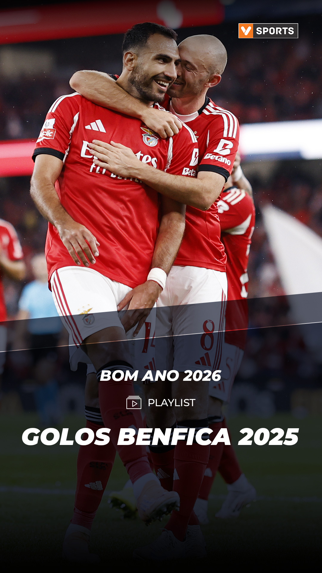 Golos Benfica 2025