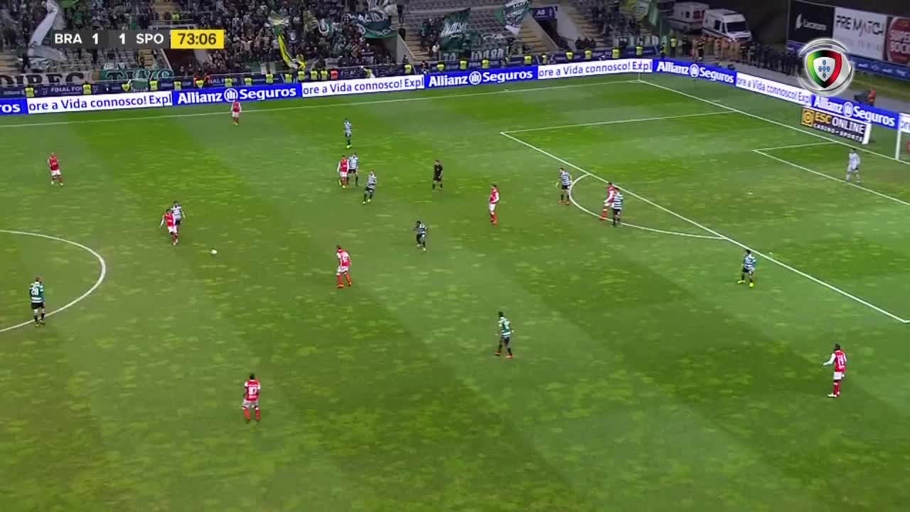 Sporting CP, Caso, Ristovski aos 74'