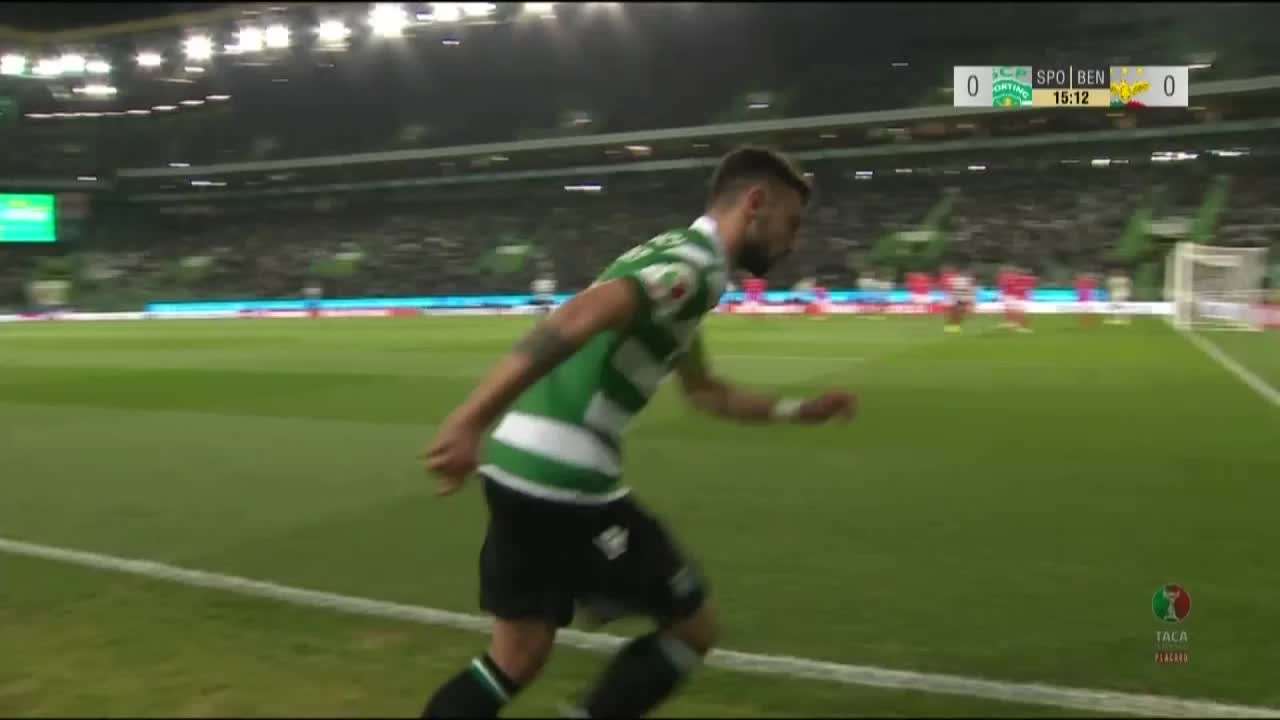 Sporting CP, Caso, Bruno Fernandes aos 16'