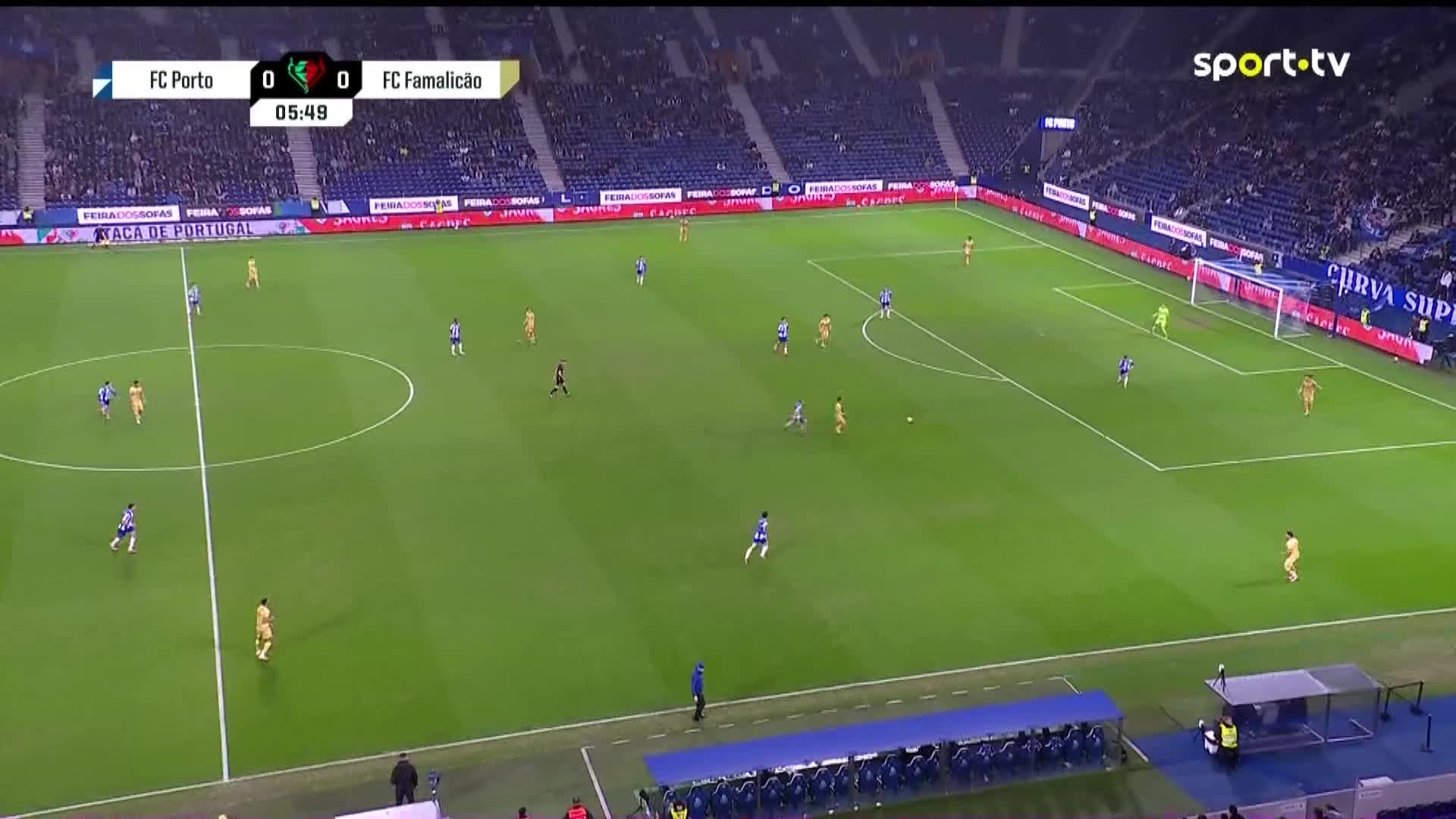 Taça Generali Tranquilidade (Oitavos de Final): Resumo Flash FC Porto 4-1 Famalicão