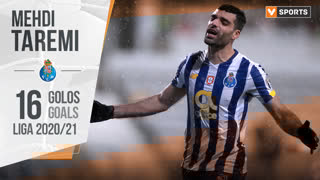 Os 16 golos de Taremi na Liga NOS 2020/21