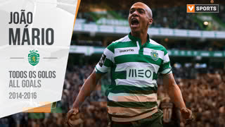João Mário (Sporting): Golos 2014-2016