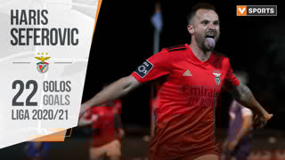 Os 22 golos de Seferovic na Liga NOS 2020/21
