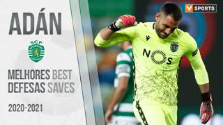 Adán (Sporting): Melhores defesas 2020-2021