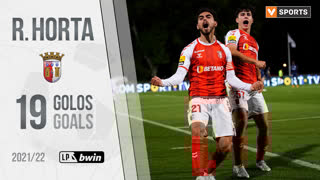 RICARDO HORTA: Os 19 golos na Liga 2021/22