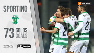 Sporting: Os 73 golos na Liga 2021/22