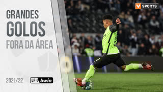 Grandes golos de fora da área na Liga 2021/22