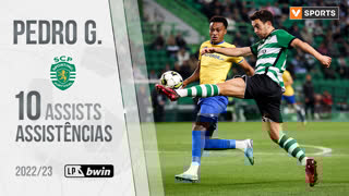 Pedro Gonçalves: As 10 assistências na Liga 2022/23