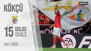 Kökçü: 15 golos pelo Benfica (2023-2025)
