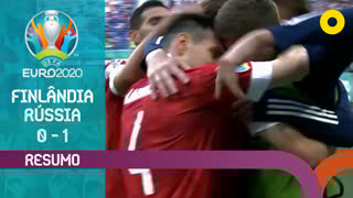 UEFA Euro (Grupos - Jornada 2): Resumo Finlândia 0-1 Rússia