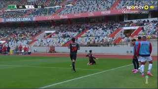 GOLO! SL Benfica B, José Melro aos 55', U. Leiria 0-1 SL Benfica B