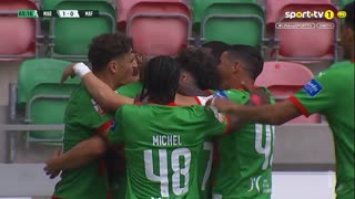 GOLO! Marítimo, N. Madsen aos 66', Marítimo 1-0 Mafra
