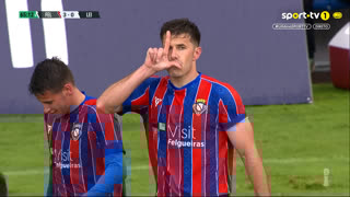 GOLO! Felgueiras, João Silva aos 65', Felgueiras 3-0 Leixões