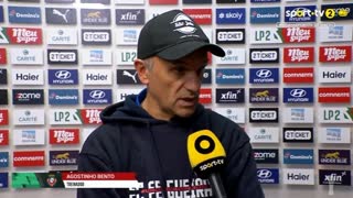 Flash Interview Agostinho Bento (Felgueiras)