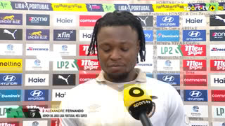 Flash Interview Alexandre Abel (Portimonense)