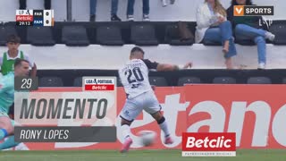 Farense, Jogada, Rony Lopes aos 29'