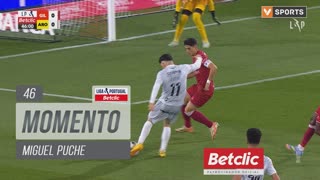 Arouca, Jogada, Miguel Puche aos 46'