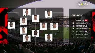 Vitória SC x Farense: Início de jogo