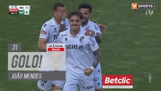 GOLO! Vitória SC, João Mendes aos 31', Vitória SC 2-0 Rio Ave