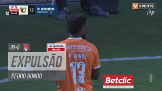 Famalicão, Expulsão, Pedro Bondo aos 90'+6'