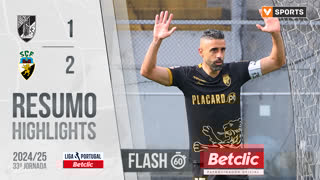 Liga Portugal Betclic (33ªJ): Resumo Flash Vitória SC 1-2 Farense