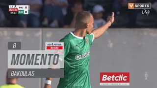 Rio Ave, Jogada, Bakoulas aos 8'