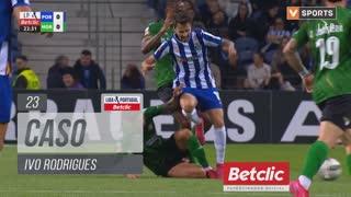 Moreirense, Cartão Amarelo, Ivo Rodrigues aos 23'