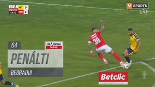 Estoril, Penálti, Begraoui aos 64'