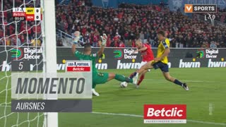 Benfica, Jogada, Aursnes aos 5'