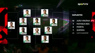 Sporting x Alverca: Início de jogo