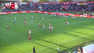 AVS x Benfica: Intervalo