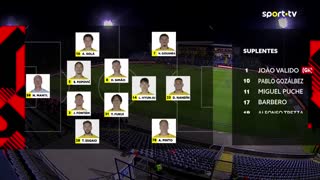 Arouca x Braga: Início de jogo