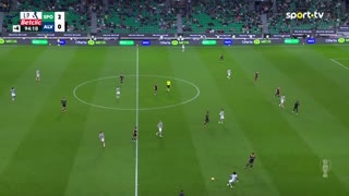 Sporting x Alverca: Final de jogo