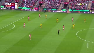 Braga x Nacional: Intervalo
