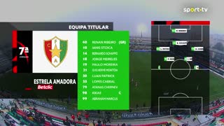 Estrela Amadora x AVS: Início de jogo