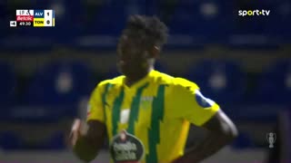 Alverca x Tondela: Intervalo
