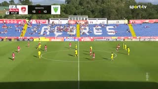 Santa Clara x Tondela: Final de jogo