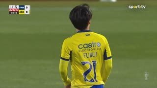 Arouca, Jogada, Fukui aos 5'