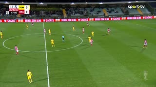 Tondela x Braga: Intervalo