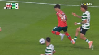 Sporting, Caso, Ricardo Mangas aos 45'+1'