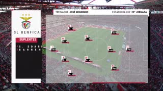 Benfica x Nacional: Início de jogo