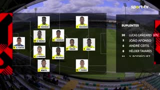 Tondela x Estoril: Intervalo