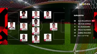 Braga x Moreirense: Início de jogo