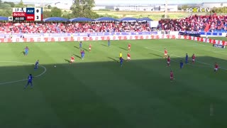 Alverca x Benfica: Intervalo