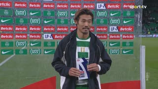 I Liga (#34) | Sporting 3-0 Gil Vicente: Flash Interview Hide Morita