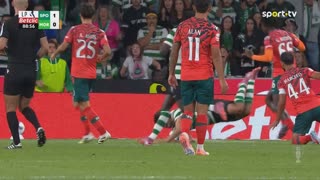 Sporting, Penálti, Trincão aos 89'