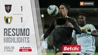 Liga Portugal Betclic (6ªJ): Resumo Casa Pia 1-1 Famalicão