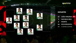 Sporting x Rio Ave: Início de jogo